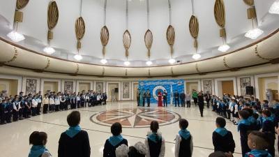 "Жас Ұлан", "Жас Қыран" ұйымына қабылдау салтанаты